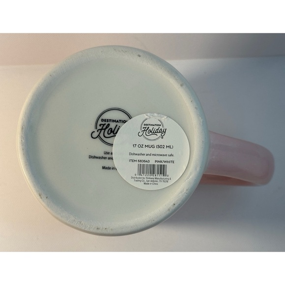 H-E-B Pink Coffee Mug - Picture 4 of 4